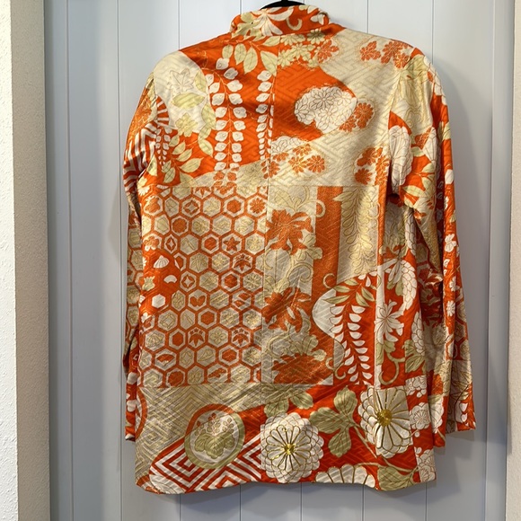 Designer Silk Rare Kimono / Blazer - Picture 3 of 7